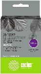 Картридж ленточный Cactus CS-TZE325 TZE-325 белый на черном 9x8 для Brother 1010/1280/1280VP/2700VP
