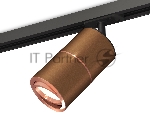 Светильник Ambrella light XT7404004 SCF/PPG/SBK кофе песок/золото розовое полированное/черный песок MR16 GU5.3
