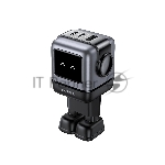 Сетевое зарядное устройство Nexode Robot 65Вт 2xUSB-C, 1xUSB-A, GaN Gray (25685B)