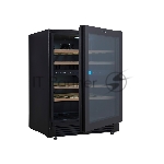 Винный шкаф встраиваемый Cellar Private CP043-2TBH чёрный, 129 л, 2 отсека, 43 бут., вид 7