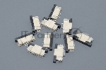 Разъем FPC Half Coverage Bottom Contact 0.8K-BX-4PWB 4 pin высота 2мм шаг 0,8мм 10 шт