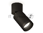 Светильник Ambrella Light XM6313041 SBK/BK/PBK черный песок/черный/черный полированный MR16 GU5.3 (A2221, C6313, N6131)