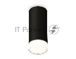 Светильник Ambrella Light XS7443014 SBK/FR/CL черный песок/белый матовый/прозрачный MR16 GU5.3 (C7443, N7160)
