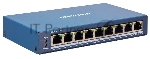 Коммутатор Hikvision DS-3E1309P-EI/M 8x100Мбит/с 1x1Gbит/с 8PoE+ 110W управляемый