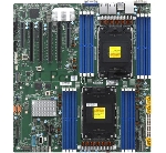 Материнская плата Supermicro X13DEI, 2xLGA-4677, Intel Xeon SP gen 4, Intel C741, 16x DDR5 4800/4400/4000 MHz. 2x1Gbe Base-T BCM5720+1xMgmt LAN, 10xSATA3, 2xSATA-DOM, 6xUSB3, 4xPCI-Ex16+2xPCI-E x8+3xMCIO x8, 2xM.2, eATX