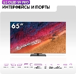 Телевизор Haier 65" DH1VNXD00RU S9 черный OLED 4K UHD 120Hz Smart TV Android 3GB/32GB, вид 18