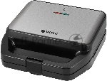 Вафельница Vitek VT-2626 850Вт черный/серебристый