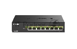 Коммутатор D-Link DMS-108P/A1A, 8×2.5 Гбит/с, неуправляемый