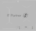 Индукционная варочная поверхность Electrolux EIV63440BS, 4 конфорки, с зоной расширения, стеклокерамика, 7800 Вт