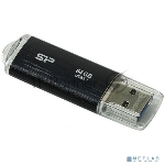 Флеш диск 64GB USB Drive <USB 3.0> Silicon Power Blaze B02 Black (SP064GBUF3B02V1K)