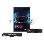 Накопитель SSD Samsung 990 PRO, 1000Gb, PCIe 4.0 x4, M.2 2280, NVMe, R/W 7450/6900