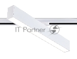 Трековый однофазный светильник Ambrella light GL6772 WH белый LED 24W 4200K 600*22*48