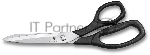 Ножницы Victorinox 8.1017.23 универсальные 220 мм ручки пластиковые асим. нержавеющая сталь черный европодвес, вид 3