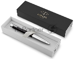 Ручка шариковая Parker Urban Core (CW2150858) Muted Black CT, M, черные чернила, подарочная коробка с европодвесом