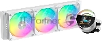 Система охлаждения Ocypus Sigma L36 WH ARGB, 360мм, LCD Pump 2.4", 3x120мм ARGB fans, LGA115X/1200/1700/18XX, AM4/AM5