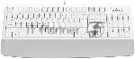 Клавиатура A4Tech Fstyler FK20 проводная, USB Type-A, белый