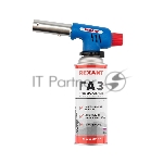 Набор горелка газовая GT-19 с пьезоподжигом + газовый баллон Rexant