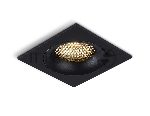 Светильник встраиваемый Ambrella light TN102729 BK черный GU5.3 92*92*23