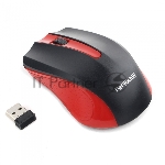 Мышь беспроводная Гарнизон GMW-430R красный, 1200 dpi, радиоканал, USB, кнопки - 3