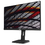 Монитор 23.8" AOC 24P1 IPS 1920x1080, 76 Гц, 5 мс, 16:9, 250 кд/м2, 1хDVI, 1xHDMI, 1хDP, 1хVGA, 4xUSB, 1x3.5 мм, черный