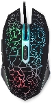 Мышь проводная Oklick 896G черный, 12800 dpi, USB, кнопки - 5