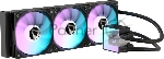 Кулер с водяным охлаждением Formula V Line ICE JET GLOW 360 BK, 360мм, 3x120мм, ARGB fans, LGA115X/1200/1700/1851, AM4/AM5