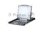 Переключатель KVM 16-портовый IP с ЖК-дисплеем Slideaway/ATEN SINGLE RAIL 16P PS/2-USB LCDKVMP 19INCH WIH IP