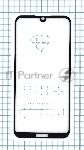 Защитное стекло "Полное покрытие" для Huawei Honor 8S черное