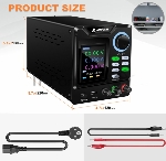 Лабораторный блок питания Amperin AI-D300.1RS 300V, 1A, вид 4