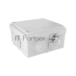 Коробка ответвительная DKC 53801 с 6 кабельными вводами д.25мм IP55 100х100х50мм