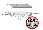 Лезвия для канцелярского ножа OLFA OL-KB6мм