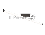 Трековый светильник GL2380 BK черный IP20 30W 3CCT 3000-6400K 48V 900*25*73