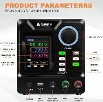 Лабораторный блок питания Amperin AI-D300.1RS 300V, 1A, вид 3