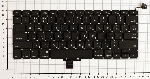 Клавиатура для ноутбука MacBook A1278 13.3" черная плоский Enter