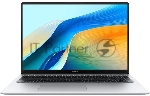 Ноутбук Huawei MateBook D 16 MCLG-X MitchellG-W5651 Core i5 13420H 16Gb SSD512Gb Intel UHD Graphics 16" IPS (1920x1200) без ОС silver WiFi BT Cam (53014MTX)