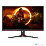 Монитор 23.8" AOC Gaming 24G2SAE VA 1920x1080, 165 Гц, 4 мс, 16:9, 350 кд/м2, 2xHDMI, 1хDP, 1xVGA, 1x3.5 мм, черный/красный