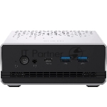 Компьютер Chuwi Ubox  AMD Ryzen 5 6600H(3.3Ghz)/16384Mb/512PCISSDGb/Int:AMD Radeon/BT/WiFi/war 1y/1.35kg/Iron Gray/Win11Home + DDR5 (SODIMM MAX 64GB)(RAM slot*2)/USB2.0*1/USB3.2G1*3/Type-C*1(DP,PD)/HDMI*1/DP*1/RJ45*2/WIFI6,BT5.
