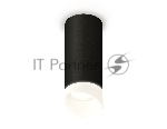 Светильник Ambrella Light XS7443017 SBK/FR черный песок/белый матовый MR16 GU5.3 (C7443, N7175)