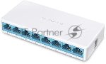 Коммутатор Mercusys MS108, 8 портов Ethernet 100 Мбит/с