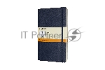 Блокнот Moleskine CLASSIC SOFT QP616B20 Large 130х210 мм, 192 страниц, линейка, мягкая обложка, синий сапфир