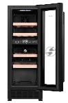 Винный шкаф Maunfeld MBWC-56D17 черный, 51 л, 2 отсека, 17 бут., класс G, вид 7