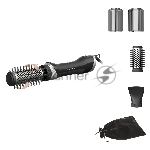 Фен-щётка Rowenta Brush Activ UB9530F0, 1000 Вт, ионизация, 40/50 мм, вид 7