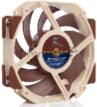 Вентилятор корпусной Noctua NF-A12x25r PWM, 120x25 мм, 0-2000 об/мин, 22.6 дБ, 4-pin PWM, 102.1 м³/ч, 2.34 мм H₂O, подшипник SSO2, бежево-коричневый