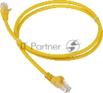Патч-корд LANMASTER LSZH UTP cat.5e, 2.0 м, желтый