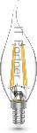 Лампа светодиодная Gauss Basic 1041116T 5.5Вт цок.: E14 свеча 240B 2700K св. свеч. белый. теп. (упак.: 3 шт)