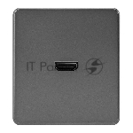 Розетка Kranz ROUND HDMI с/у титан