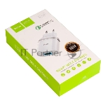 Сетевое зарядное устройство QC 3.0 HOCO HC-16262 C12Q 1 USB Выход: 5V_9V_12V, 18W белый