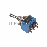 Тумблер Rexant 250V 3А (6c) ON-ON двухполюсный Micro