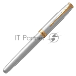 Ручка перьевая Parker Sonnet Core F527 (CW1931504) Stainless Steel GT F сталь нержавеющая подар.кор.