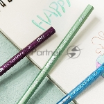Карандаши цветные Deli EC127-12 ColoRun, шестигранный профиль, дерево 12 цветов, коробка с европодвесом (12шт), вид 4